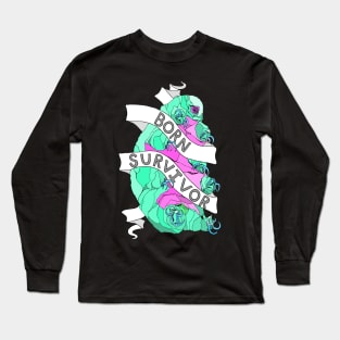 Born Survivor Tardigrade Long Sleeve T-Shirt